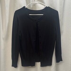 Classic Black Women's Cardigan Sweater